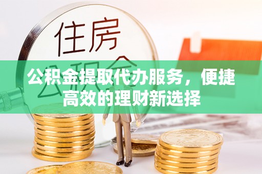 金川公积金提取代办服务，便捷高效的理财新选择