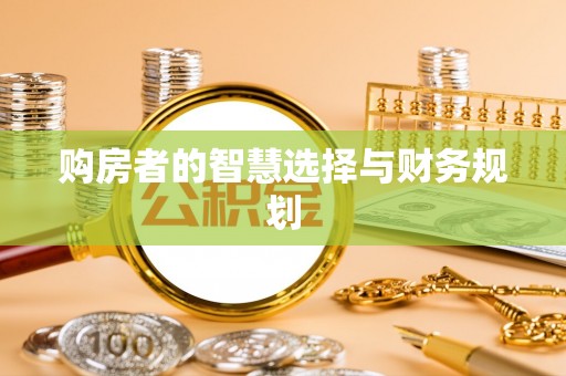 金川购房者的智慧选择与财务规划