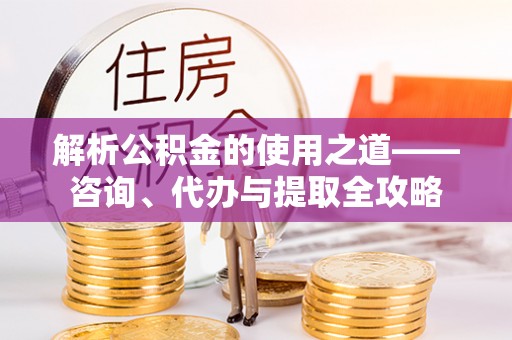 金川解析公积金的使用之道——咨询、代办与提取全攻略