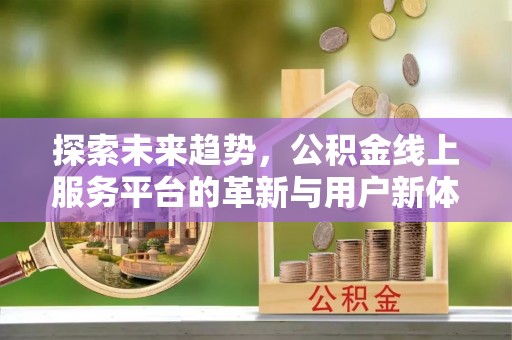 金川探索未来趋势，公积金线上服务平台的革新与用户新体验