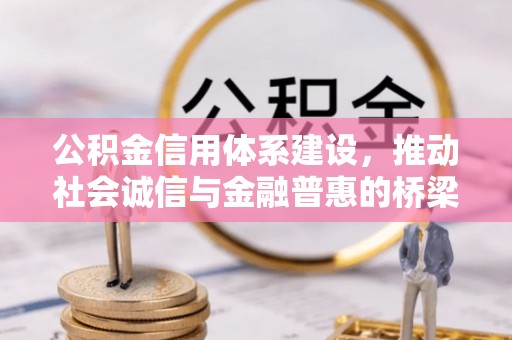 金川公积金信用体系建设，推动社会诚信与金融普惠的桥梁