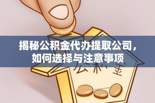金川揭秘公积金代办提取公司，如何选择与注意事项