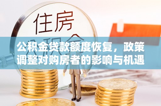 金川公积金贷款额度恢复，政策调整对购房者的影响与机遇