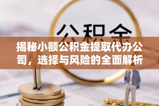 金川揭秘小额公积金提取代办公司，选择与风险的全面解析
