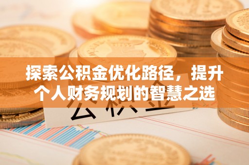 金川探索公积金优化路径，提升个人财务规划的智慧之选