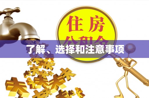金川了解、选择和注意事项