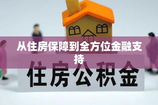 金川从住房保障到全方位金融支持
